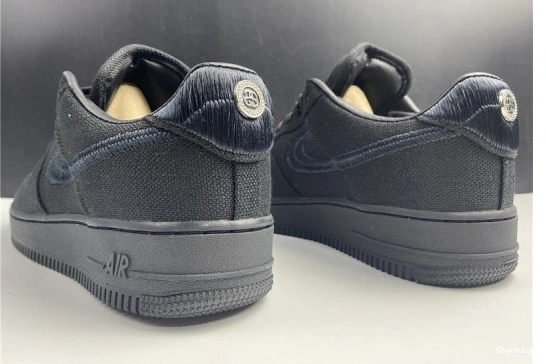 Black Low Nike 1 Stussy Air Force CZ9084-001 1116